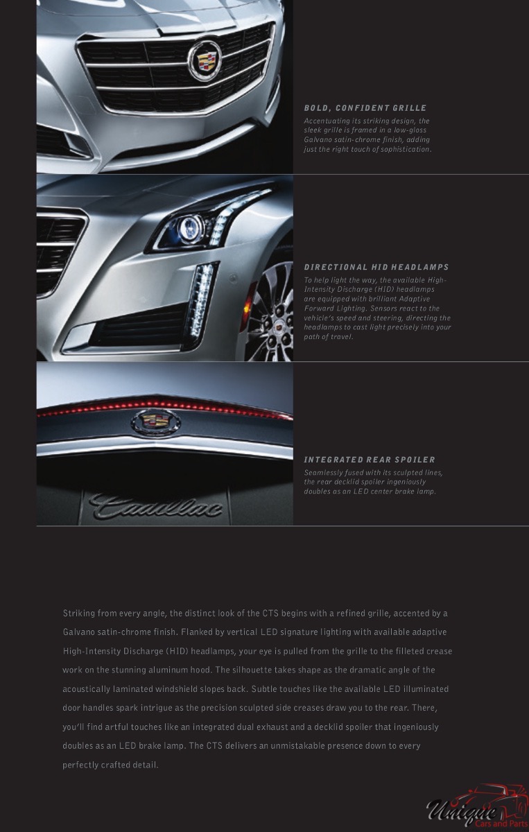 2014 Cadillac CTS Sedan Page 25